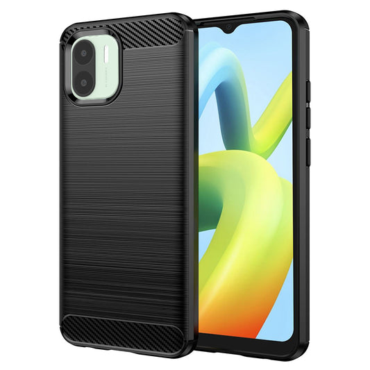 Kuori Xiaomi Redmi A2 / A1:lle, Techsuit, Hiili, Musta