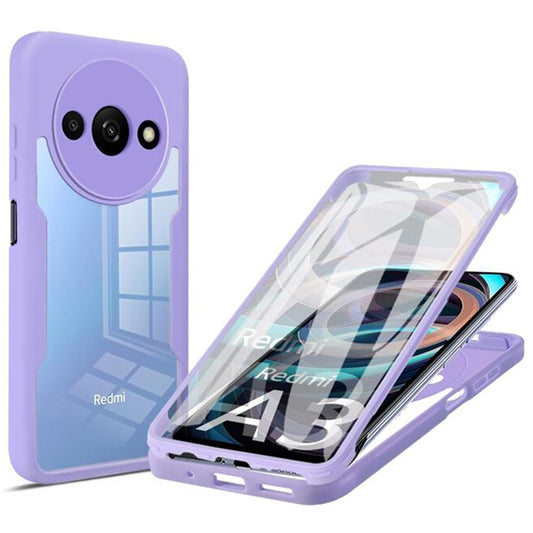 Kuori Xiaomi Redmi A3x / A3:lle, Techsuit, ColorVerse 360, Violetti
