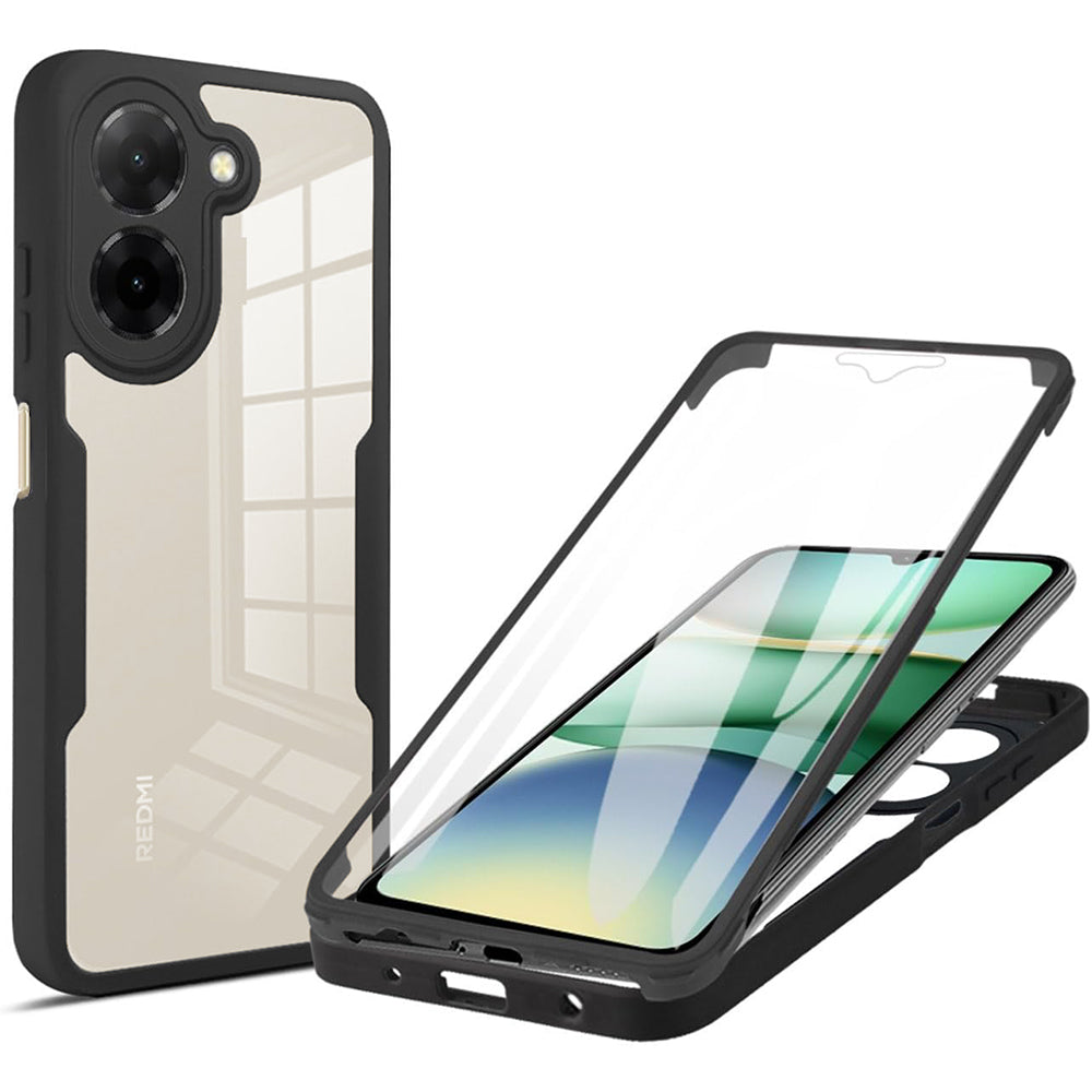 Case for Xiaomi Redmi A5 4G (Regional), Techsuit, ColorVerse 360, Black