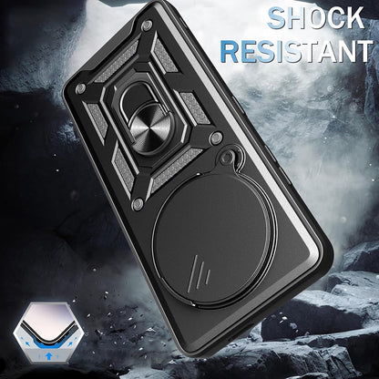 Kuori Xiaomi Redmi A5 4G:lle (Standard), Techsuit, CamShield, Musta