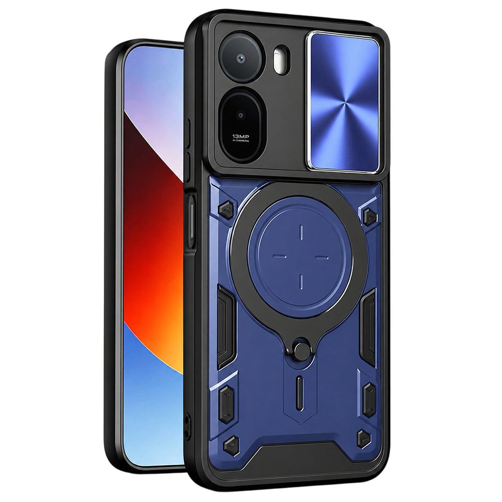 Kuori Xiaomi Redmi A7 Pro 4G:lle, Techsuit, CamGuard Pro, Sininen