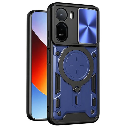 Kuori Xiaomi Redmi A7 Pro 4G:lle, Techsuit, CamGuard Pro, Sininen