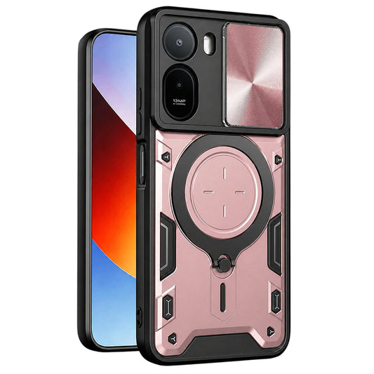 Case for Xiaomi Redmi A7 Pro 4G, Techsuit, CamGuard Pro, Rose Gold