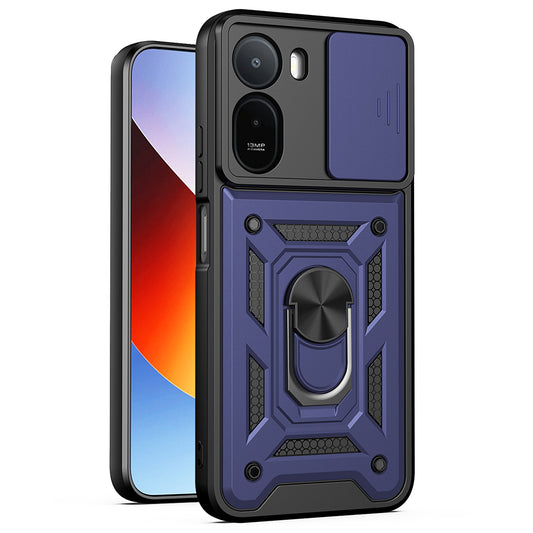Kuori Xiaomi Redmi A7 Pro 4G:lle, Techsuit, CamShield, Sininen