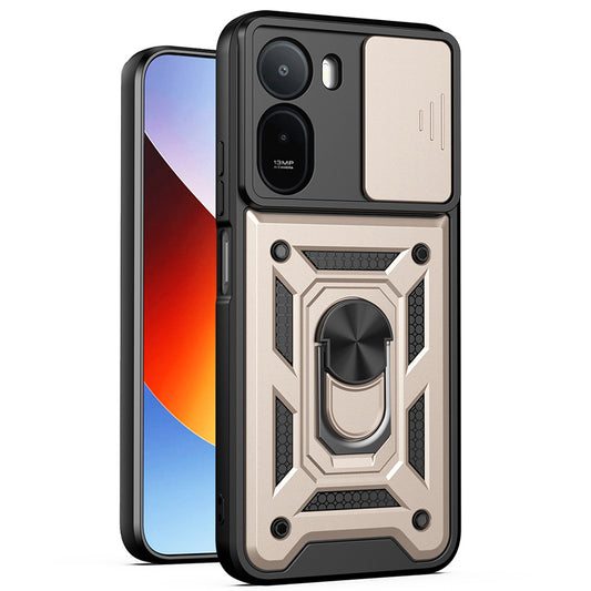 Kuori Xiaomi Redmi A7 Pro 4G:lle, Techsuit, CamShield, Kultainen