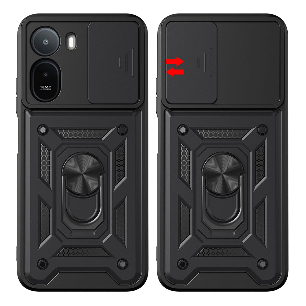 Kuori Xiaomi Redmi A7 Pro 4G:lle, Techsuit, CamShield, vaaleanpunainen kulta