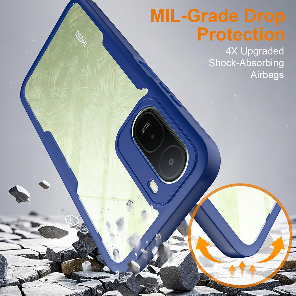 Kuori Xiaomi Redmi A7 Pro 4G:lle, Techsuit, ColorVerse 360, Sininen