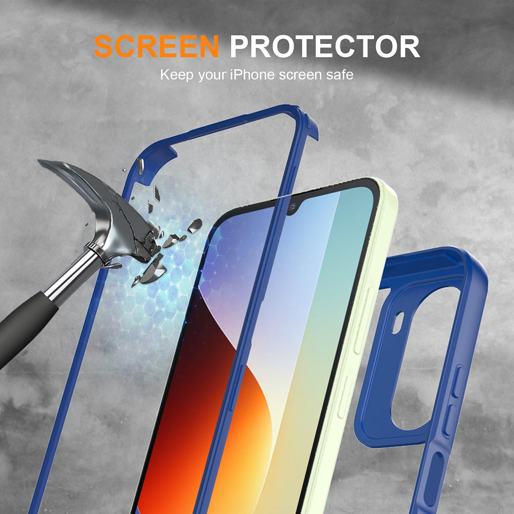 Kuori Xiaomi Redmi A7 Pro 4G:lle, Techsuit, ColorVerse 360, Sininen