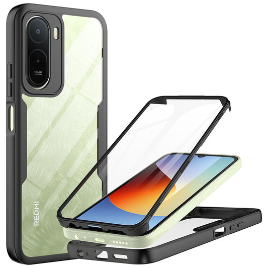 Kuori Xiaomi Redmi A7 Pro 4G:lle, Techsuit, ColorVerse 360, Musta