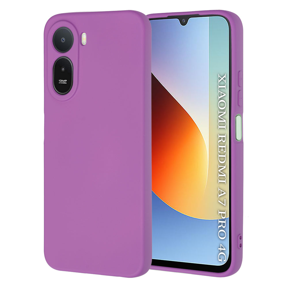 Kuori Xiaomi Redmi A7 Pro 4G:lle, Techsuit, SoftFlex, Violetti
