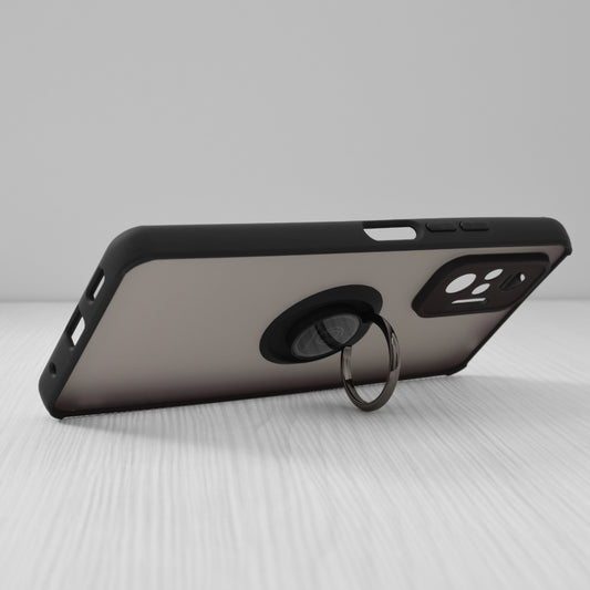 Kuori Xiaomi Redmi Note 10 Pro Max / Note 10 Pro -puhelimelle, Techsuit, Glinth, Musta