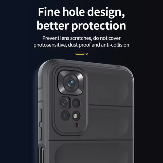 Kuori Xiaomi Redmi Note 11S / Note 11:lle, Techsuit, Magic Shield, Musta