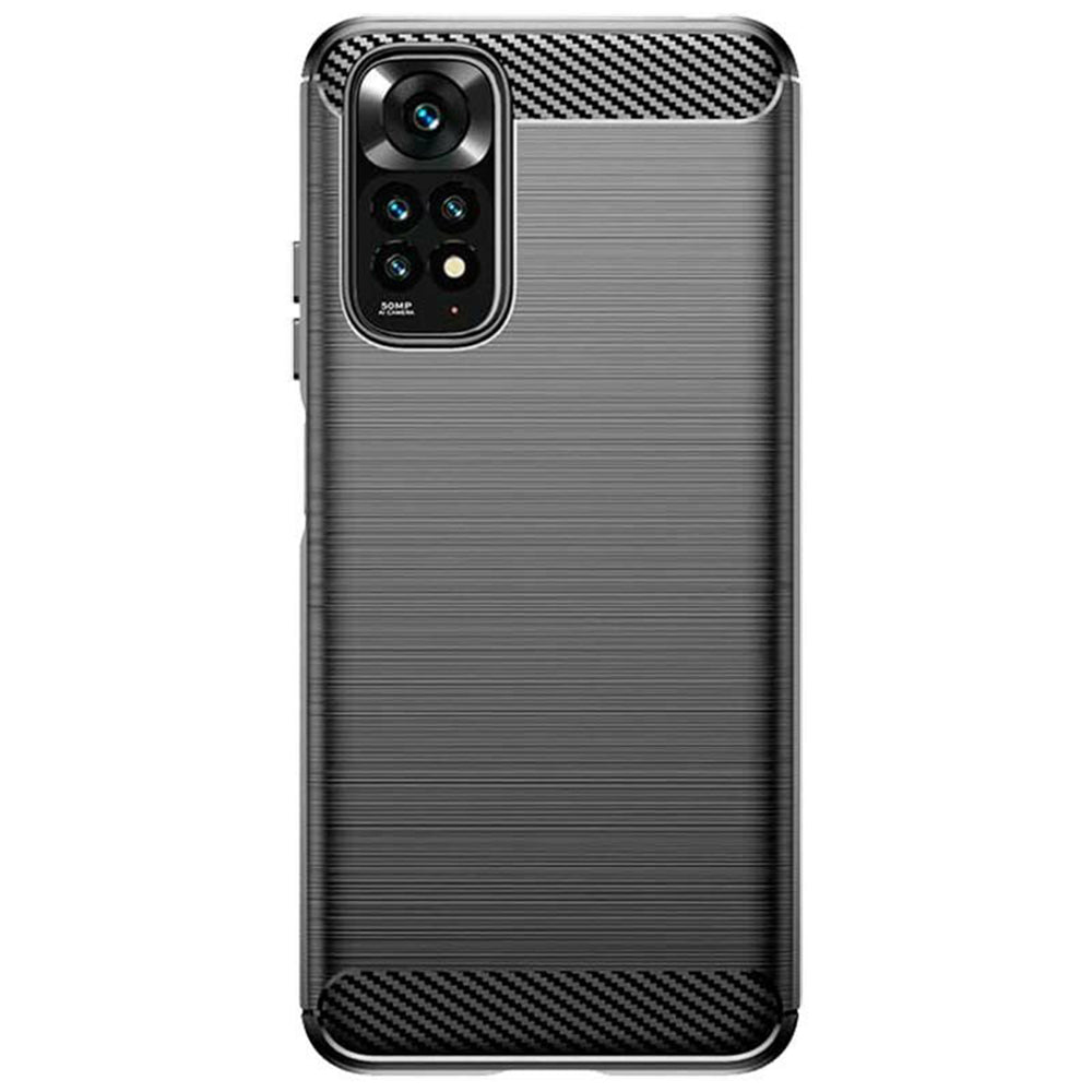 Kuori Xiaomi Redmi Note 12 Pro 4G / Note 11 Pro 5G / Note 11 Pro, Techsuit, Hiili, Musta