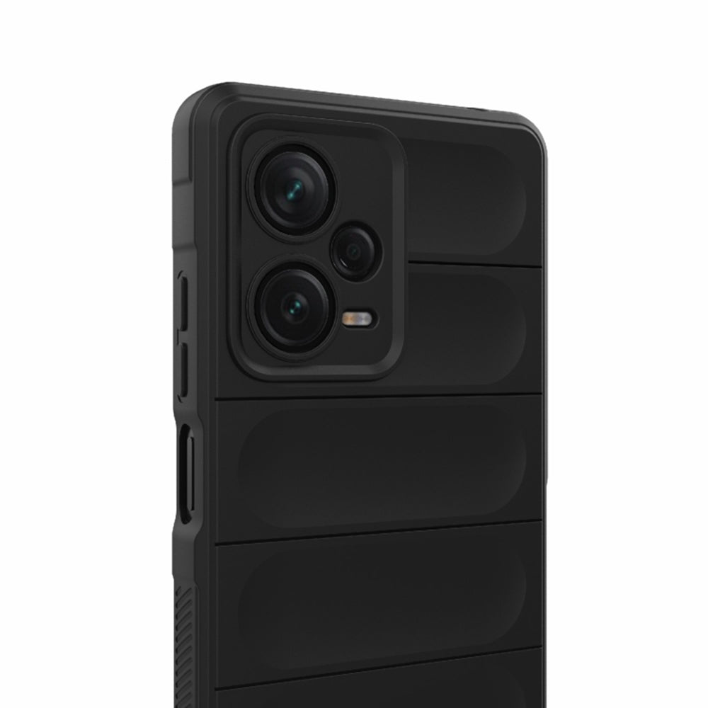 Kuori Xiaomi Redmi Note 12 Pro 5G:lle, Techsuit, Magic Shield, Musta