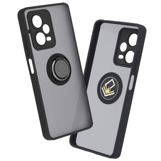 Kuori Xiaomi Redmi Note 12 Pro+:lle, Techsuit, Glinth, Musta