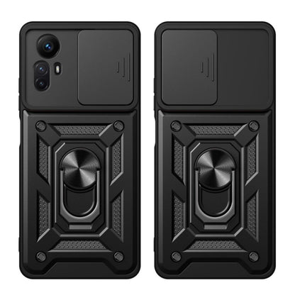 Kuori Xiaomi Redmi Note 12S:lle, Techsuit, CamShield, Musta