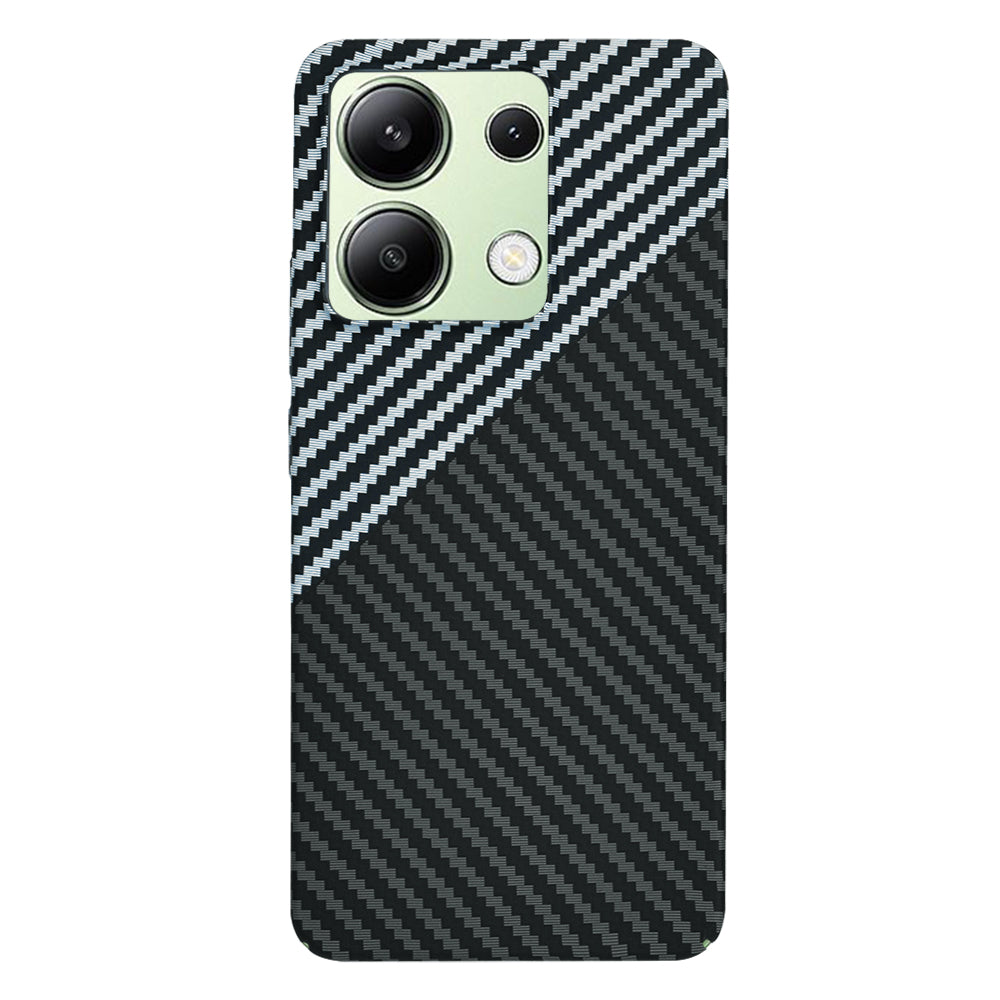 Kuori Xiaomi Redmi Note 13 4G:lle, Techsuit, Carbonite FiberShell, Musta Harmaa