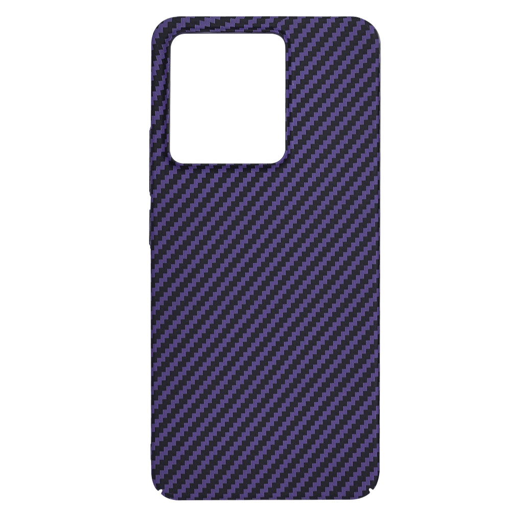 Case for Xiaomi Redmi Note 13 4G, Techsuit, Carbonite FiberShell, Purple