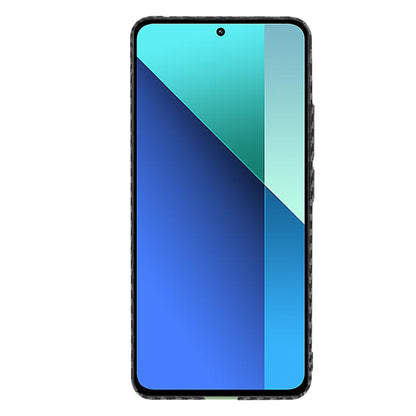 Kuori Xiaomi Redmi Note 13 4G:lle, Techsuit, Carbonite FiberShell, Musta