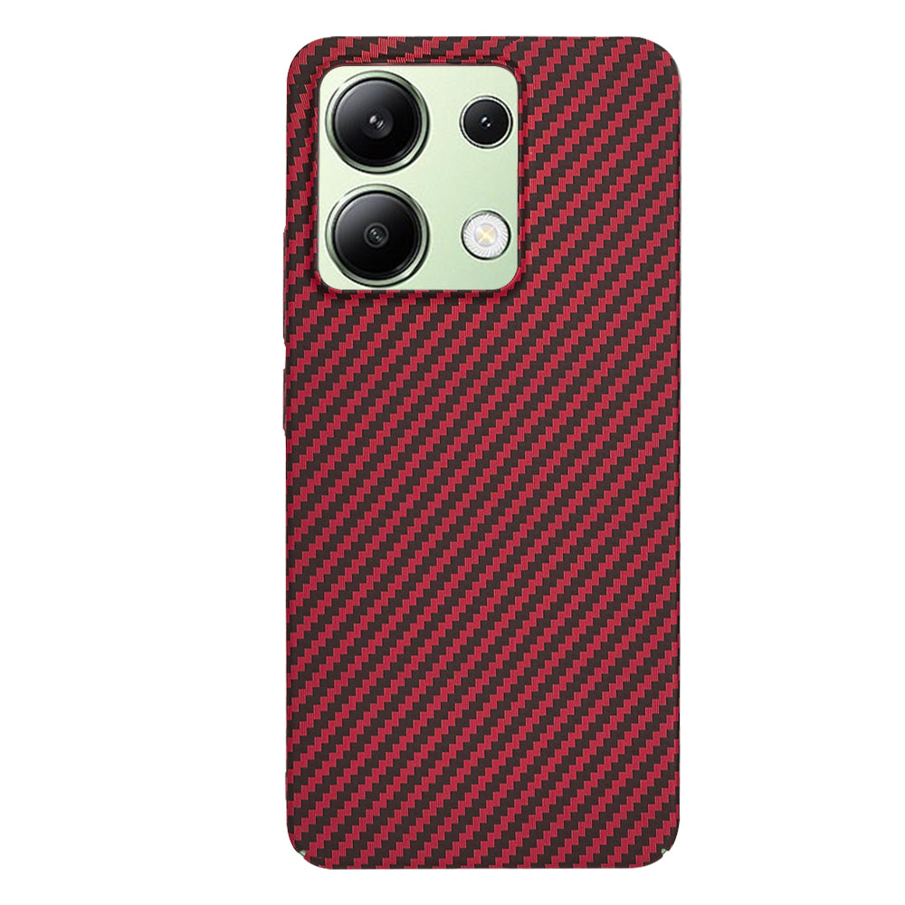 Kuori Xiaomi Redmi Note 13 4G:lle, Techsuit, Carbonite FiberShell, Punainen