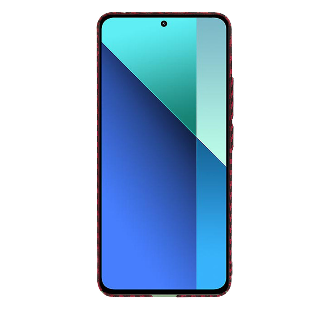 Kuori Xiaomi Redmi Note 13 4G:lle, Techsuit, Carbonite FiberShell, Punainen