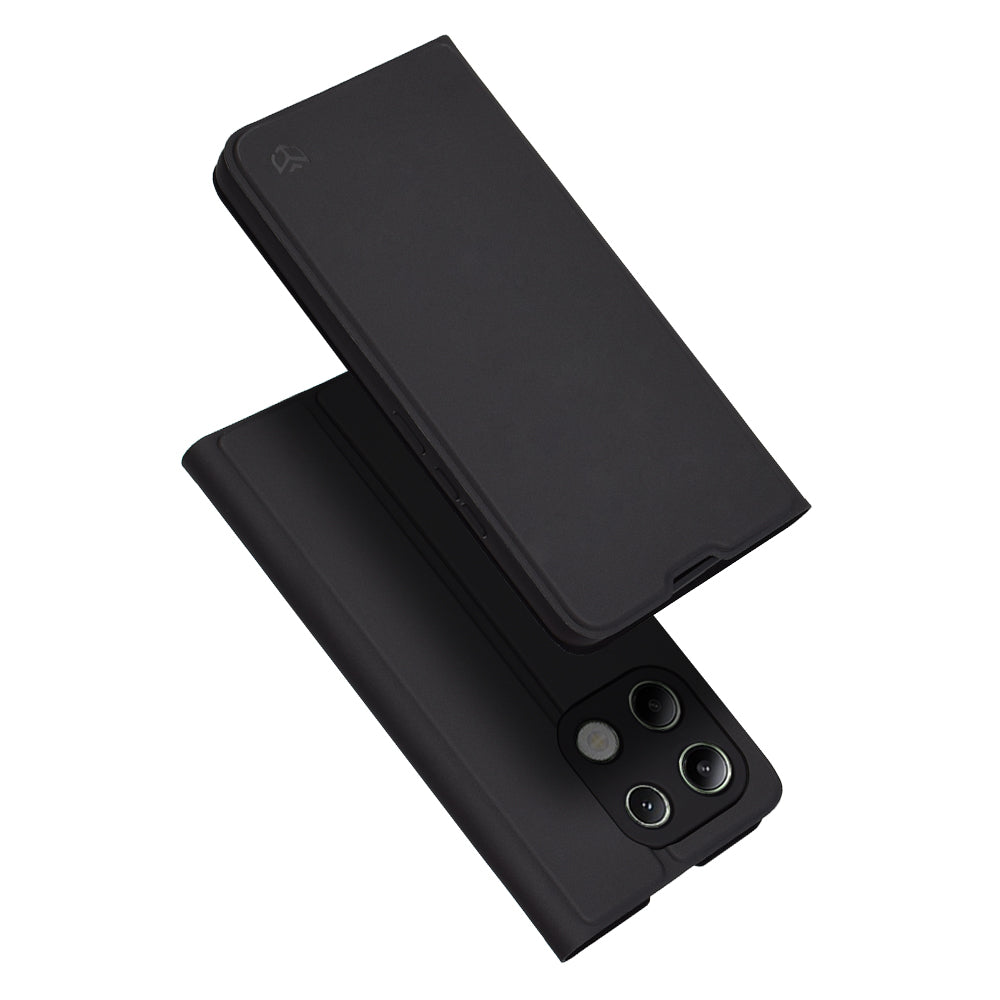Kuori Xiaomi Redmi Note 13 4G:lle, Techsuit, Magskin Book, Musta