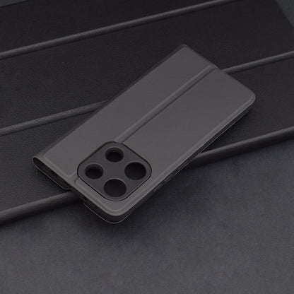 Kuori Xiaomi Redmi Note 13 4G:lle, Techsuit, Magskin Book, Musta