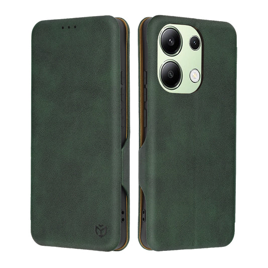 Kuori Xiaomi Redmi Note 13 4G:lle, Techsuit, Safe Wallet Plus, Vihreä