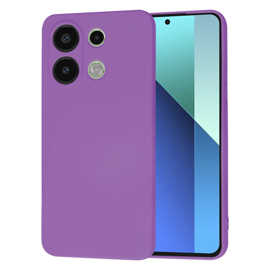 Kuori Xiaomi Redmi Note 13 4G:lle, Techsuit, SoftFlex, Violetti