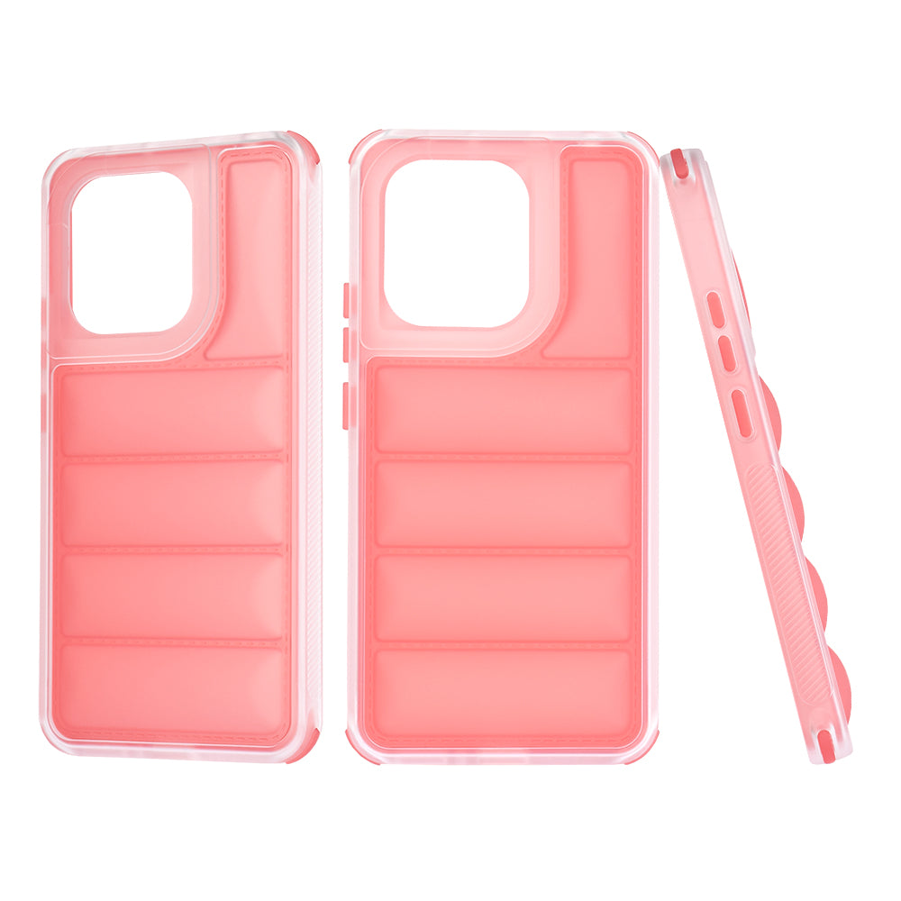 Kuori Xiaomi Redmi Note 13 4G:lle, Techsuit, Wave Shield, Punainen