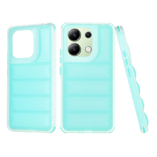 Kuori Xiaomi Redmi Note 13 4G:lle, Techsuit, Wave Shield, Turkoosi