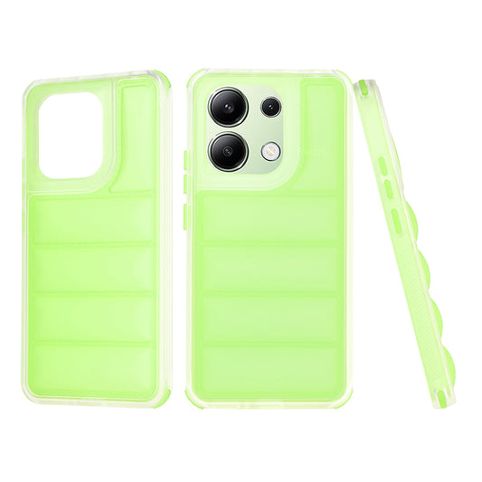 Kuori Xiaomi Redmi Note 13 4G:lle, Techsuit, Wave Shield, Vihreä