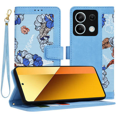 Kuori Xiaomi Redmi Note 13 5G:lle, Techsuit, FlipCraft, Sininen