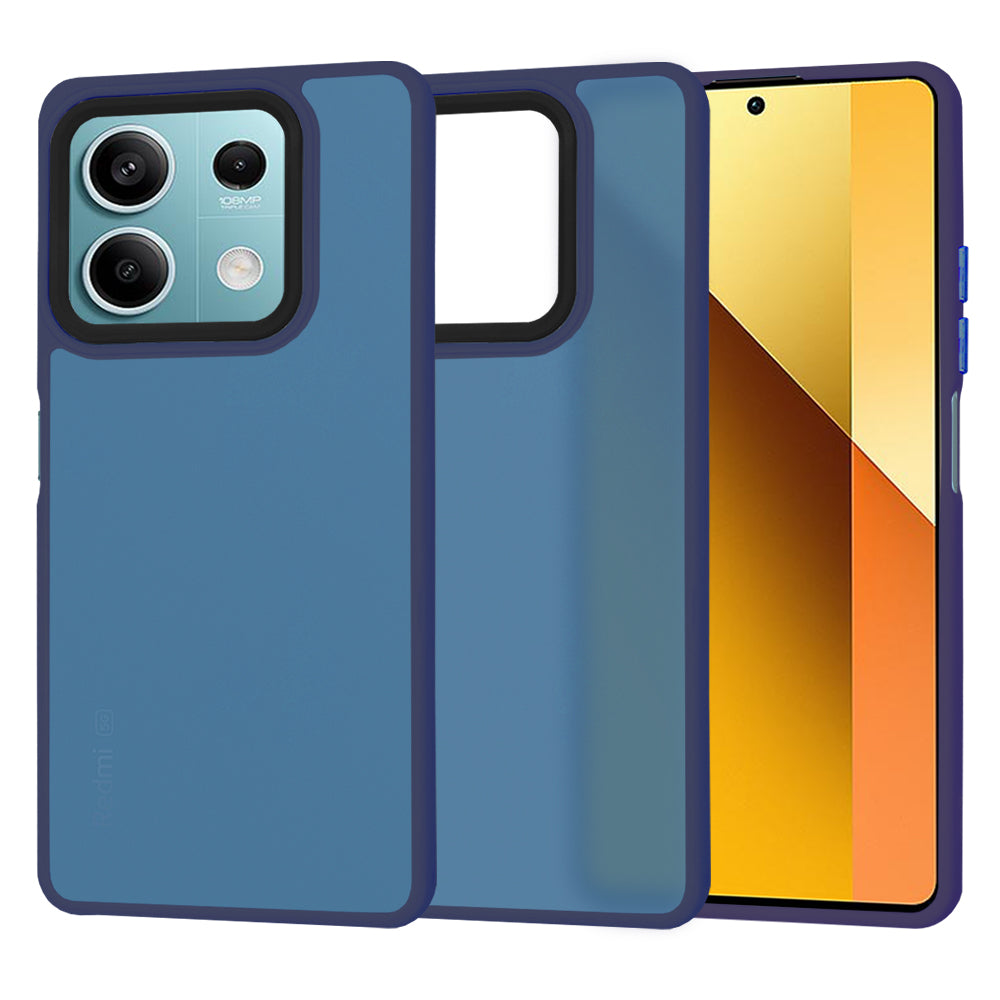Kuori Xiaomi Redmi Note 13 5G:lle, Techsuit, HaloFrost, Laivastonsininen