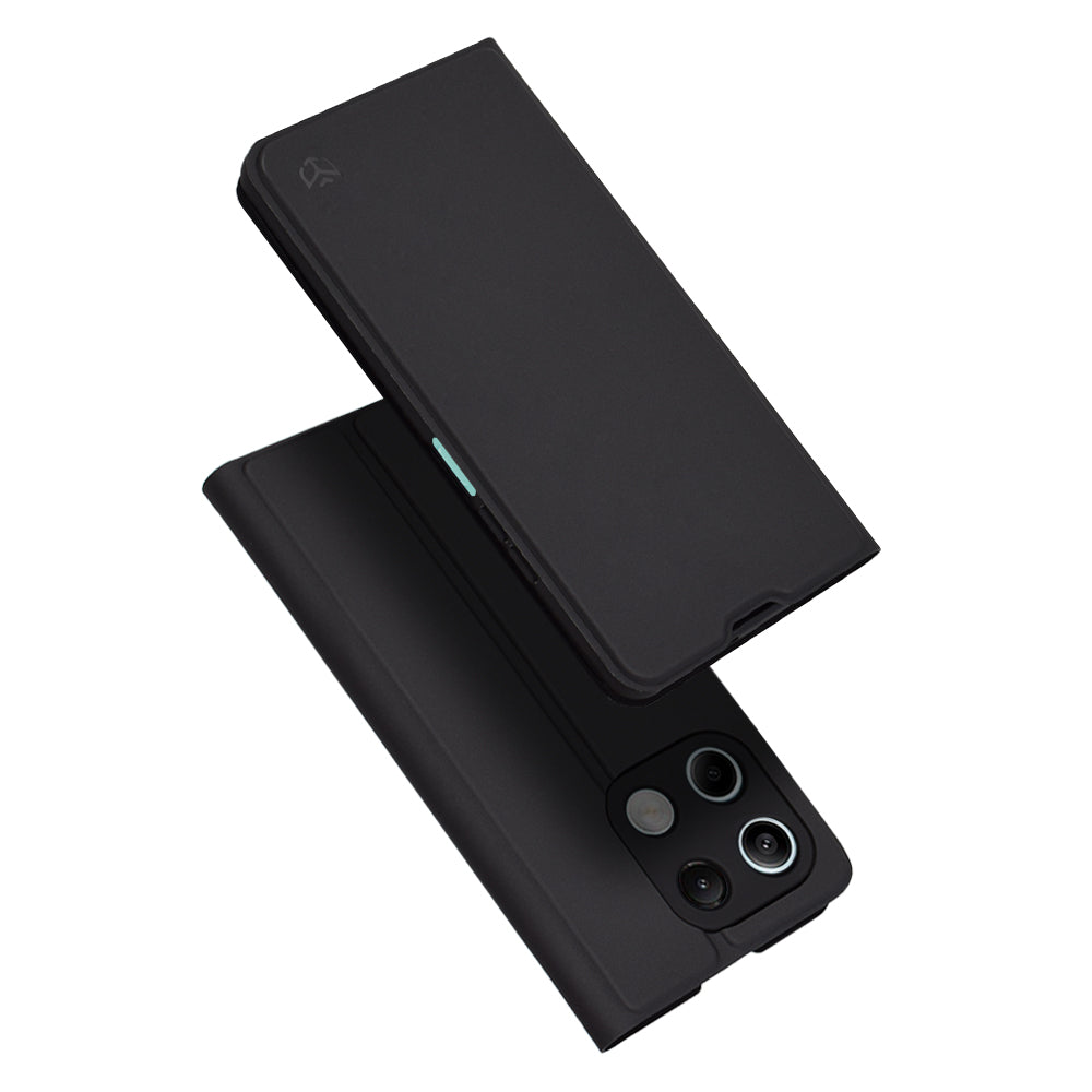 Kuori Xiaomi Redmi Note 13 5G:lle, Techsuit, Magskin Book, Musta