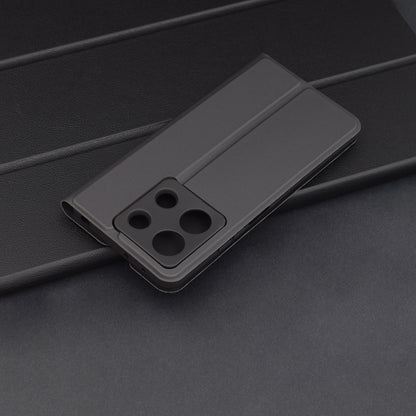 Kuori Xiaomi Redmi Note 13 5G:lle, Techsuit, Magskin Book, Musta