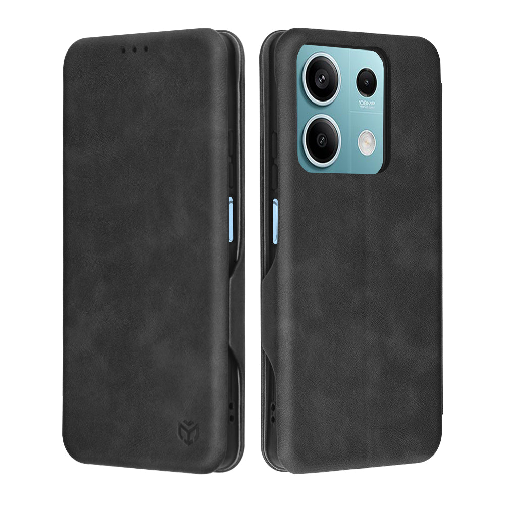 Kuori Xiaomi Redmi Note 13 5G:lle, Techsuit, Safe Wallet Plus, Musta