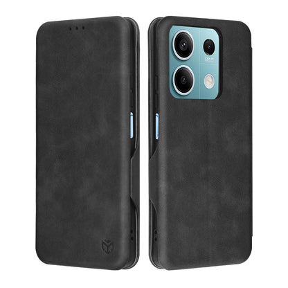 Kuori Xiaomi Redmi Note 13 5G:lle, Techsuit, Safe Wallet Plus, Musta
