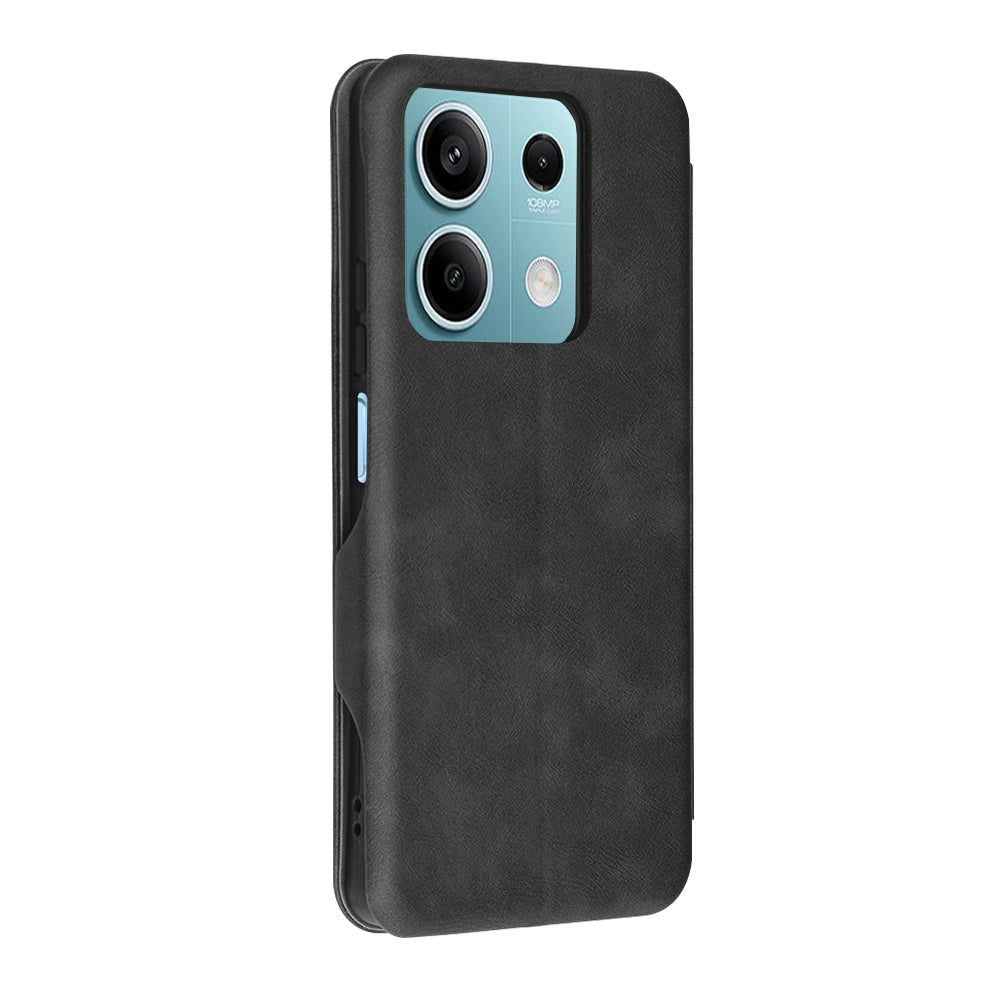 Kuori Xiaomi Redmi Note 13 5G:lle, Techsuit, Safe Wallet Plus, Musta