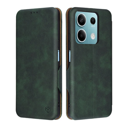 Kuori Xiaomi Redmi Note 13 5G:lle, Techsuit, Safe Wallet Plus, Vihreä