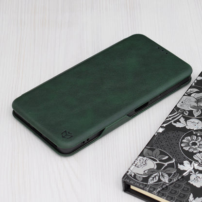 Kuori Xiaomi Redmi Note 13 5G:lle, Techsuit, Safe Wallet Plus, Vihreä