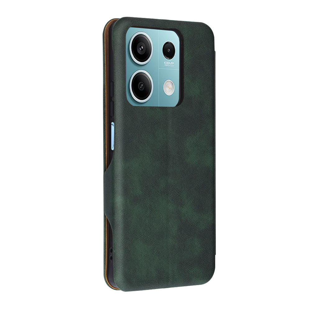 Kuori Xiaomi Redmi Note 13 5G:lle, Techsuit, Safe Wallet Plus, Vihreä