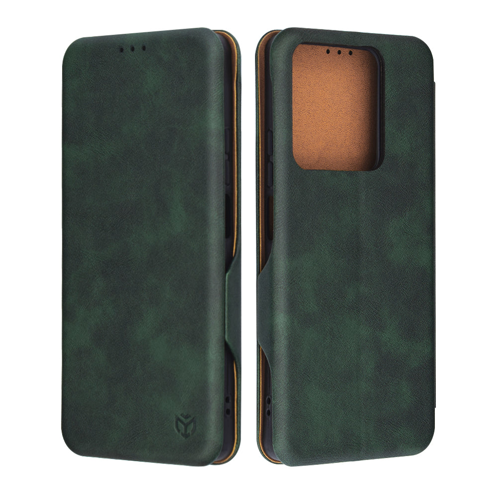 Kuori Xiaomi Redmi Note 13 5G:lle, Techsuit, Safe Wallet Plus, Vihreä