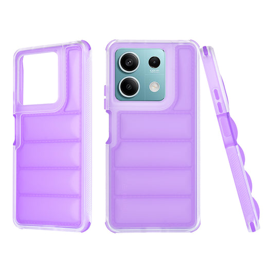 Kuori Xiaomi Redmi Note 13 5G:lle, Techsuit, Wave Shield, Violetti