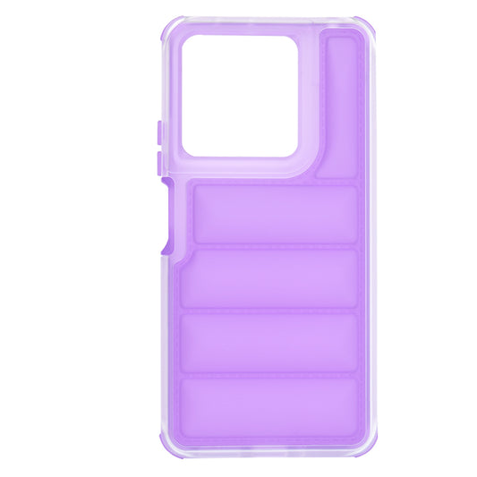 Kuori Xiaomi Redmi Note 13 5G:lle, Techsuit, Wave Shield, Violetti