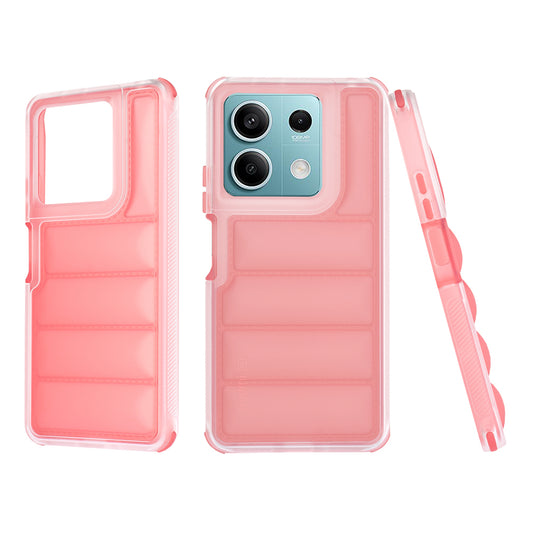 Kuori Xiaomi Redmi Note 13 5G:lle, Techsuit, Wave Shield, Punainen