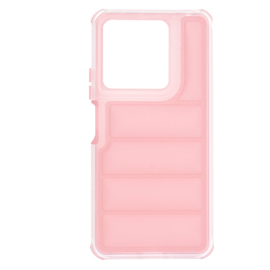 Kuori Xiaomi Redmi Note 13 5G:lle, Techsuit, Wave Shield, Vaaleanpunainen