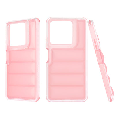 Case for Xiaomi Redmi Note 13 5G, Techsuit, Wave Shield, Pink