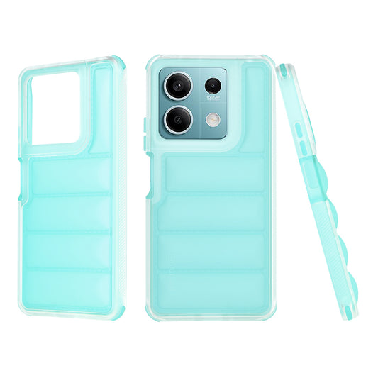 Kuori Xiaomi Redmi Note 13 5G:lle, Techsuit, Wave Shield, Turkoosi