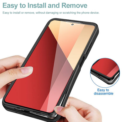 Kuori Xiaomi Redmi Note 13 Pro 4G / Poco M6 Pro 4G:lle, Techsuit, ColorVerse 360, Musta